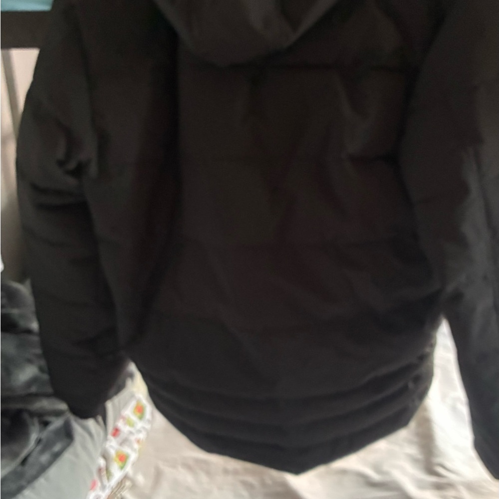 Men's Classic Black Puffer Jacket